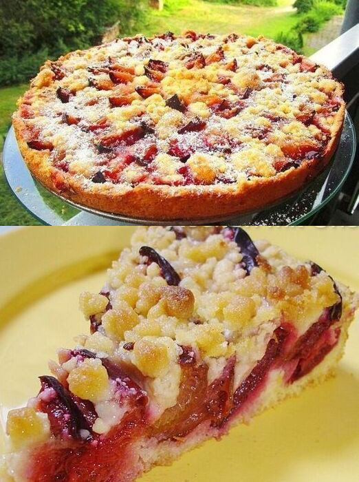 Zwetschgenkuchen mit Zimtstreuseln! – REZEPTE UND BACKEN