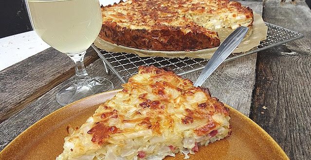 Zwiebelkuchen ohne Boden – einfach und lecker ! – REZEPTE UND BACKEN