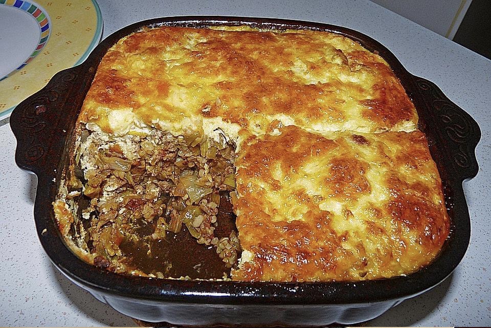 Kartoffel-Moussaka mit Hackfleisch – REZEPTE UND BACKEN