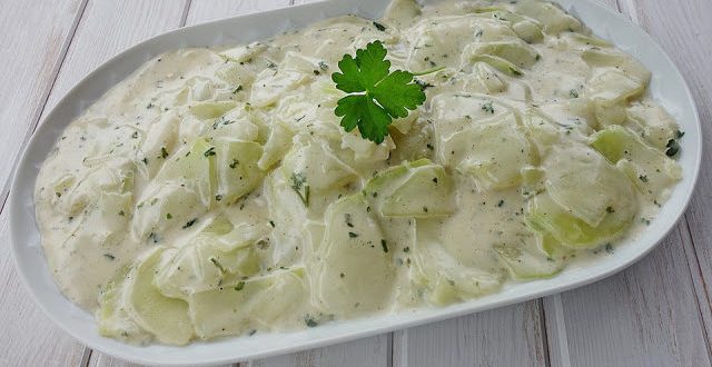 Kohlrabi in Sahnesauce – REZEPTE UND BACKEN