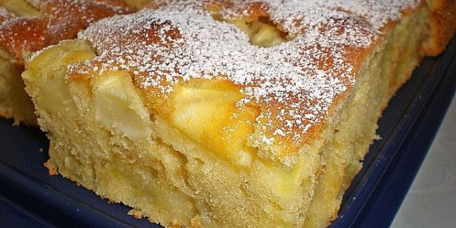 Blitzschneller saftiger Apfelkuchen der immer gelingt! – REZEPTE UND BACKEN