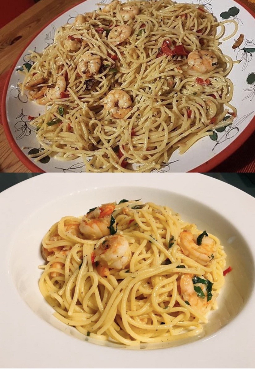 Spaghetti mit Chili, Knoblauch und Garnelen – REZEPTE UND BACKEN Spaghetti mit Chili, Knoblauch und Garnelen – REZEPTE UND BACKEN