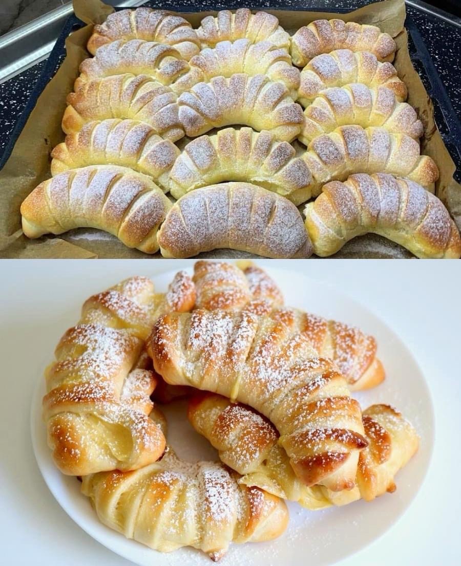 Puddinghörnchen – REZEPTE UND BACKEN