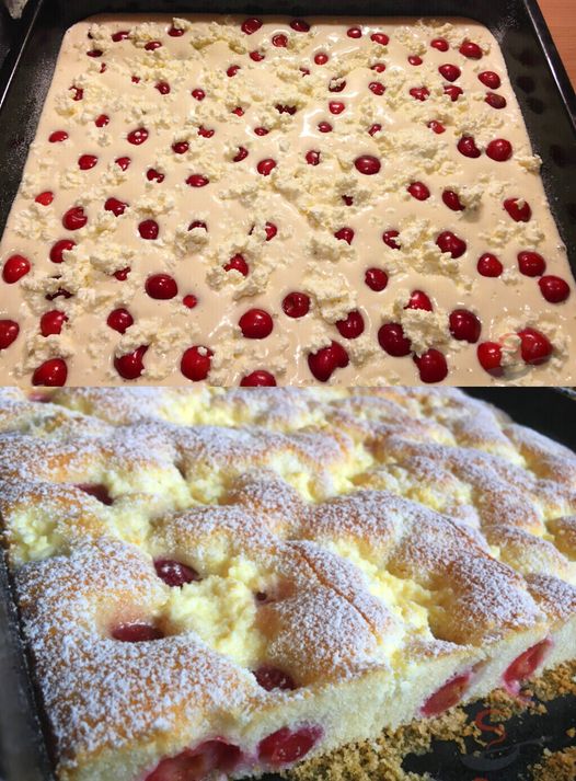 Fantastischer Quark Kirschkuchen aus Ungarn – REZEPTE UND BACKEN