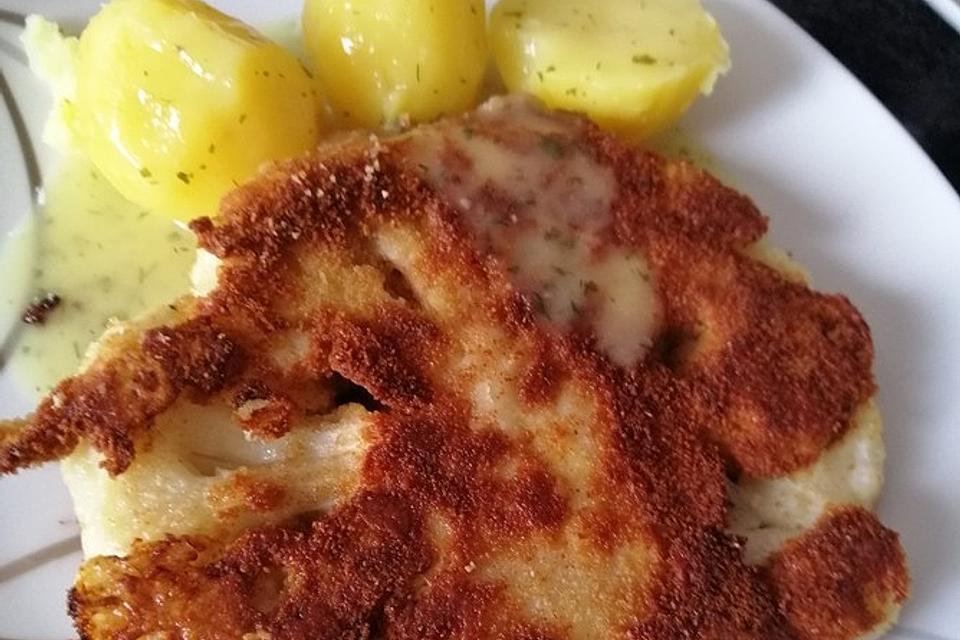 Leckere Blumenkohl Schnitzel – REZEPTE UND BACKEN