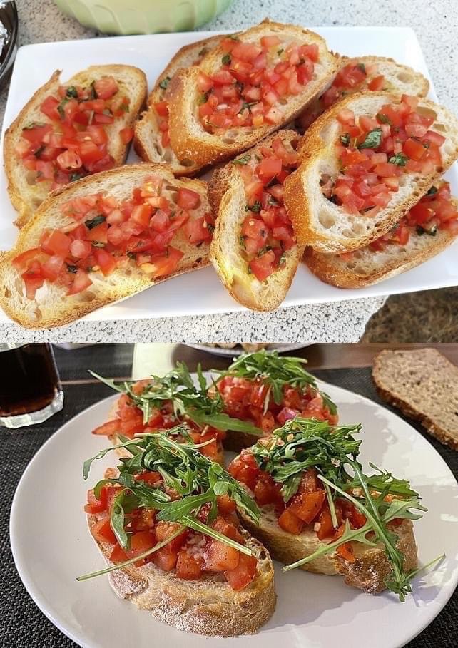 Bruschetta mit Tomaten und Knoblauch – REZEPTE UND BACKEN