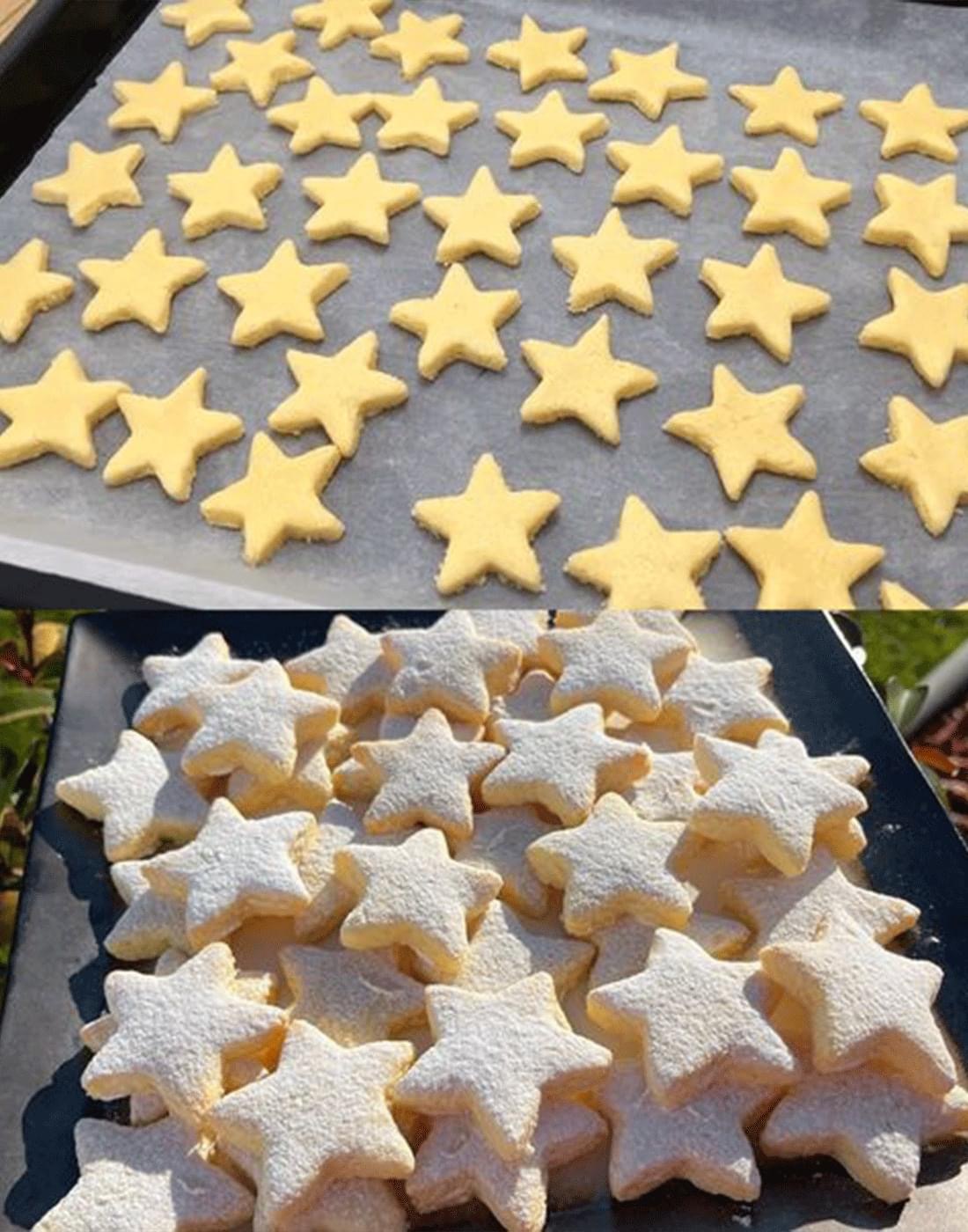 Orangensterne – REZEPTE UND BACKEN