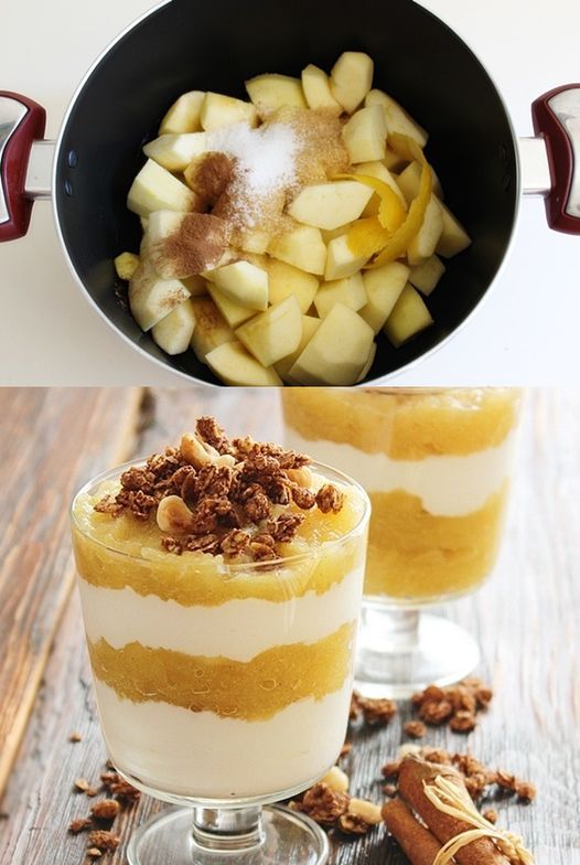 Fantastischer Bratapfel Dessert für Weihnachten – REZEPTE UND BACKEN